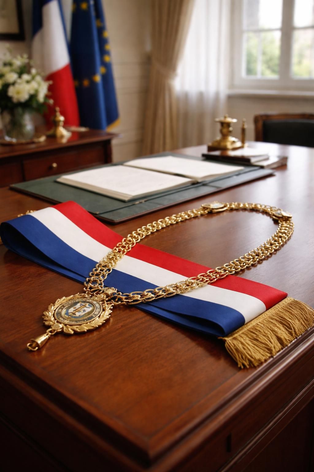 découvrez l'utilité du collier de maire, son rôle symbolique, et les différences avec l'écharpe tricolore dans les fonctions officielles.